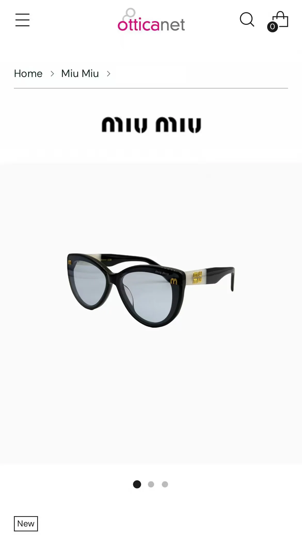 미우미우 MU 65 ZS 선글라스 상세 이미지 3