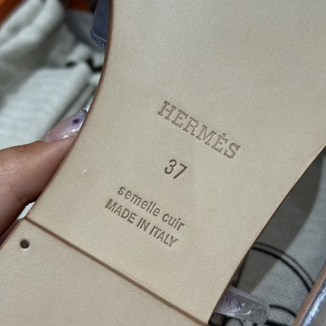 에르메스 오란 앨리게이터 샌들 상세 이미지 9