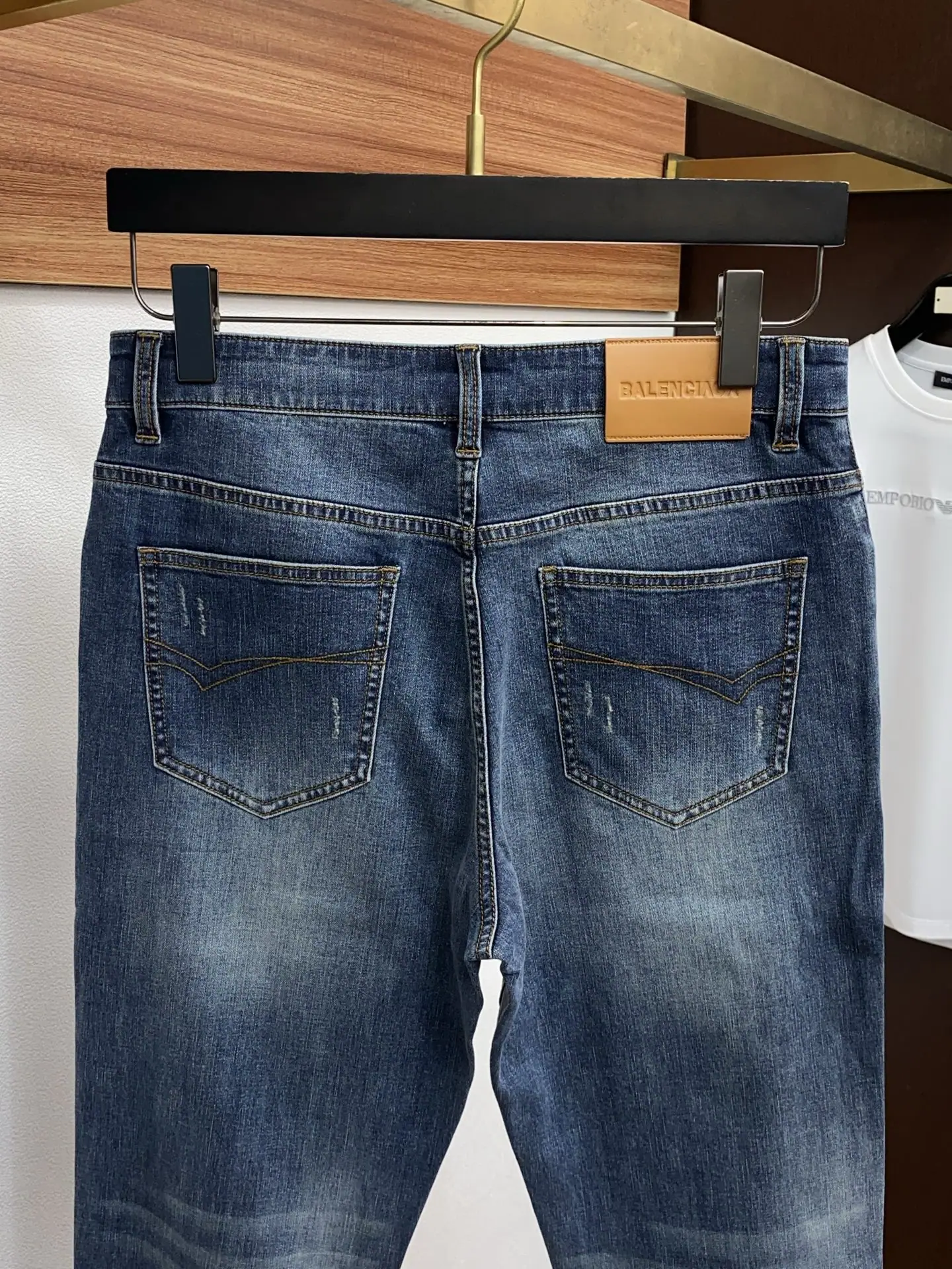 발렌시아가 남성 데님 청바지 상세 이미지 10