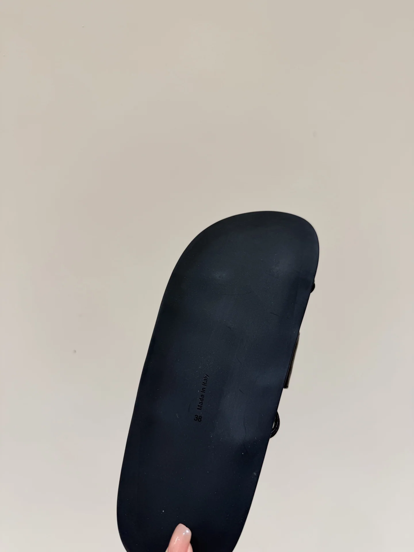 더로우 천연 가죽 스트랩 샌들 상세 이미지 4