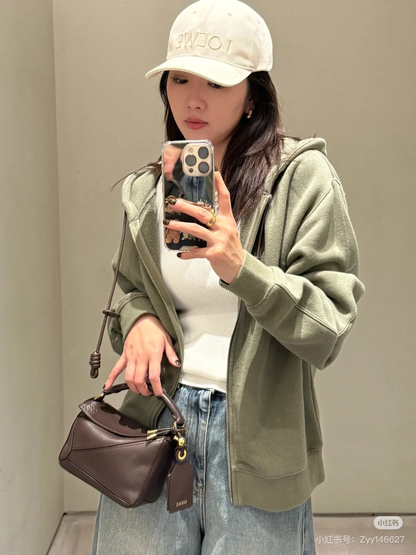 로에베 여성 스웨트 자켓 상세 이미지 2