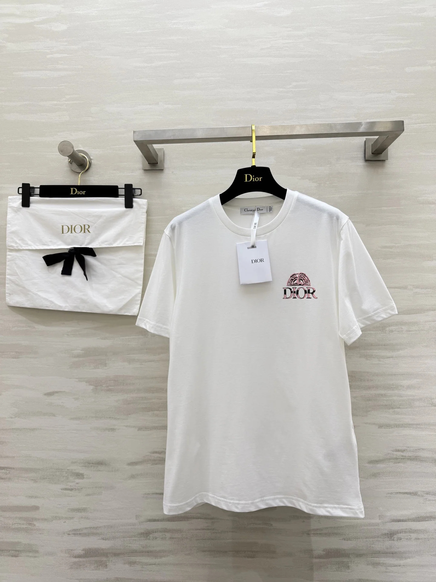 디올 여성 코튼 반팔 티셔츠 상세 이미지 1