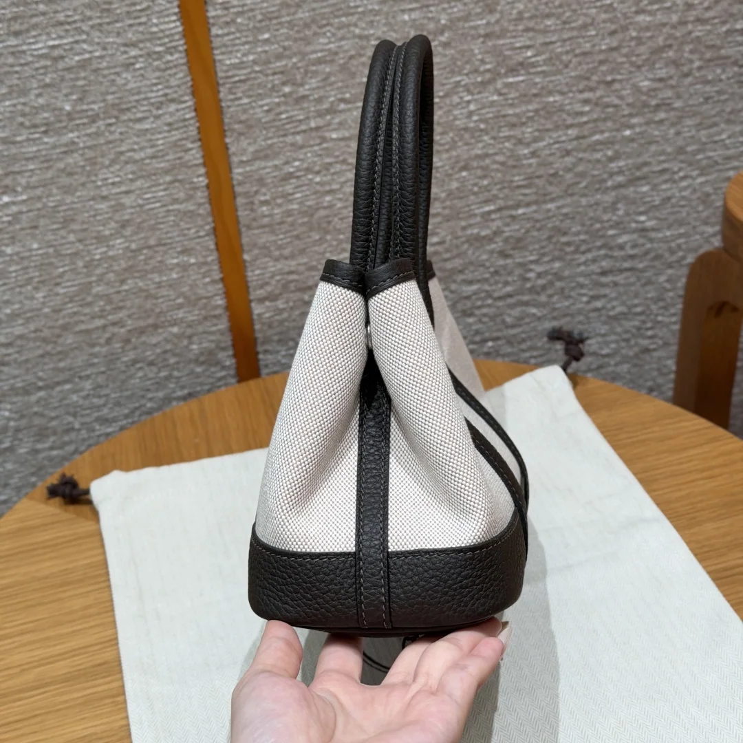 에르메스 가든파티 캔버스 토트백 23 상세 이미지 4