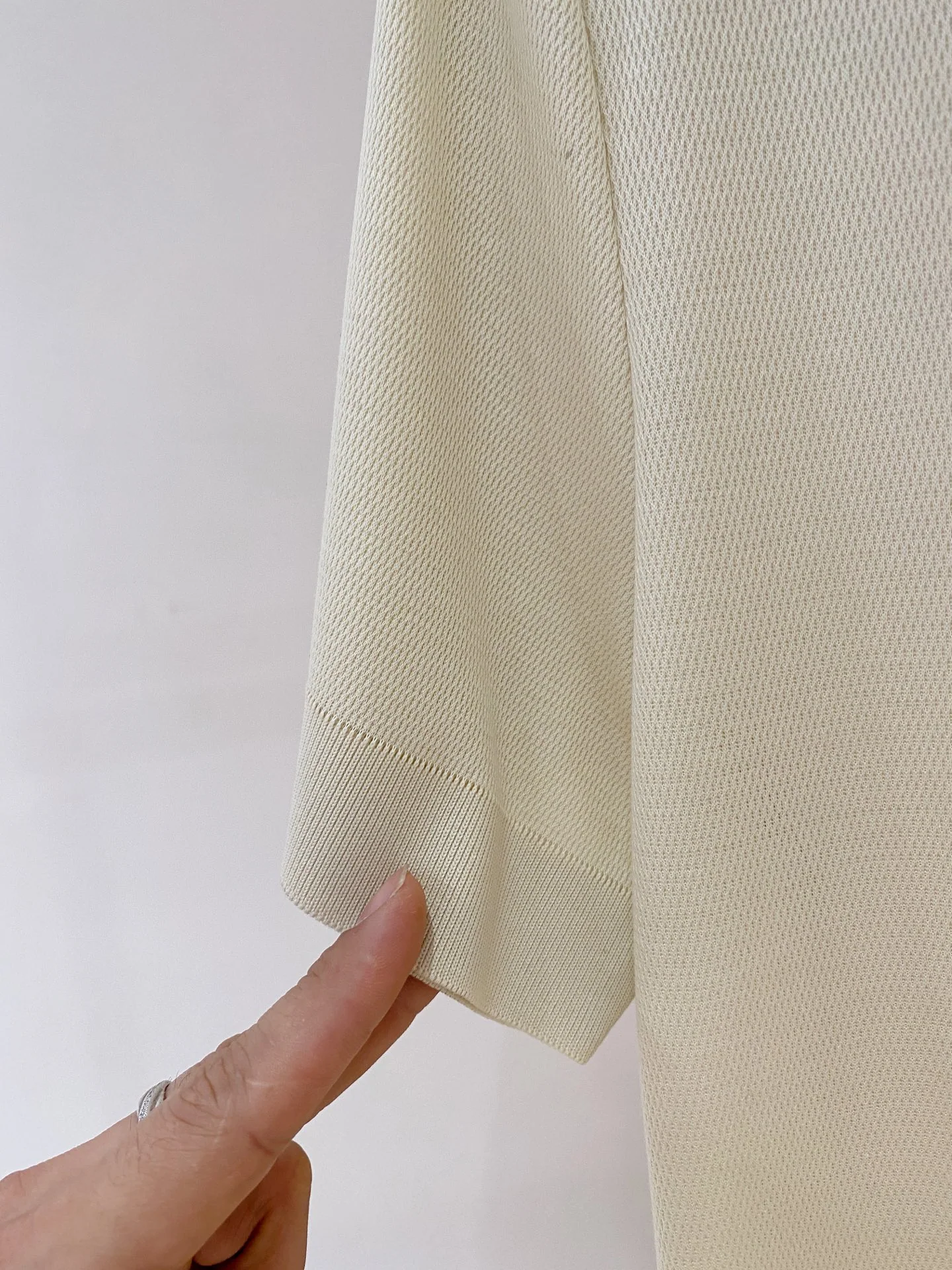 로로피아나 남성 린넨 반팔 티셔츠 상세 이미지 7