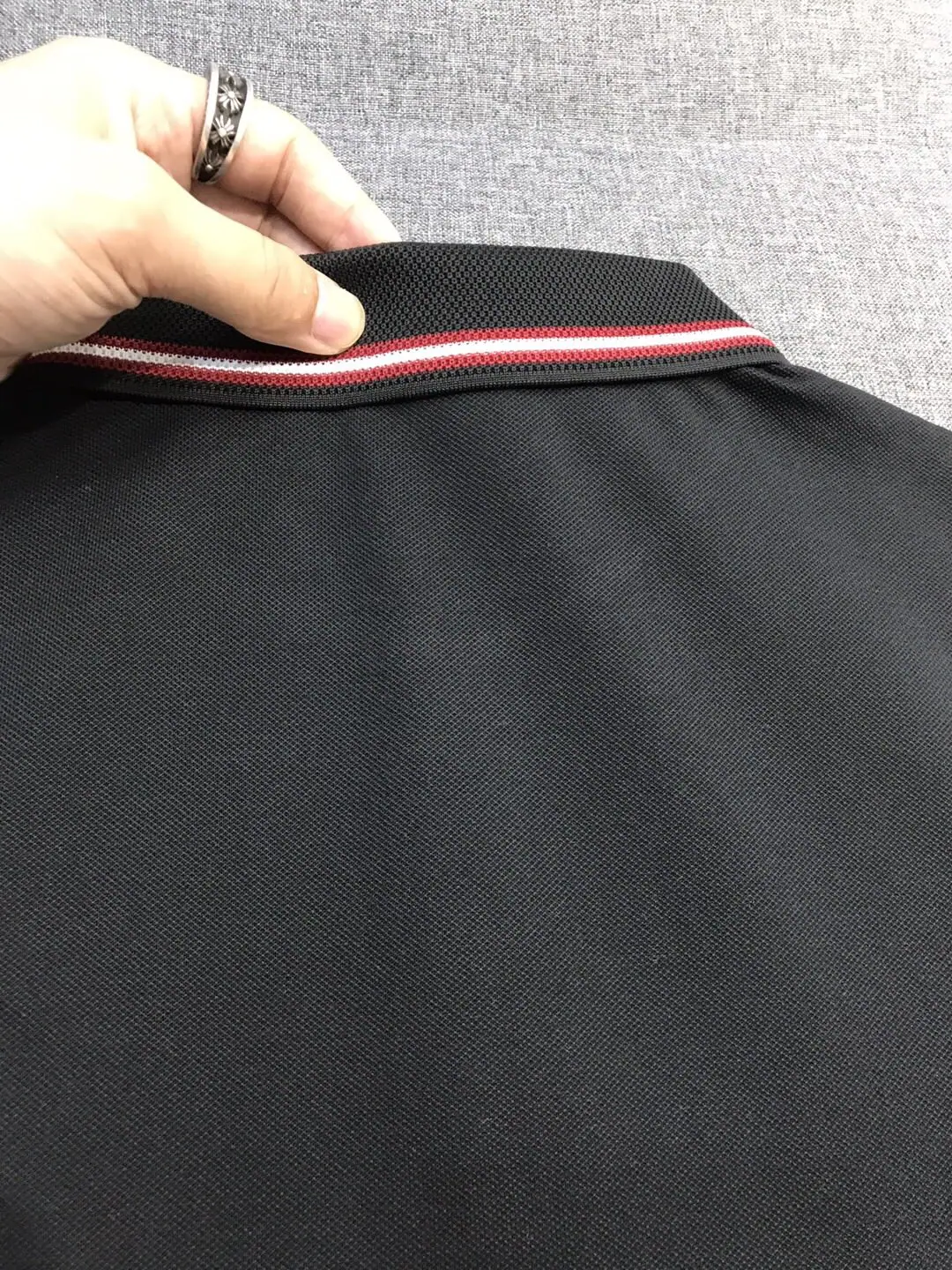 발리 메시 피케 코튼 카라 반팔 셔츠 26 SS 상세 이미지 5
