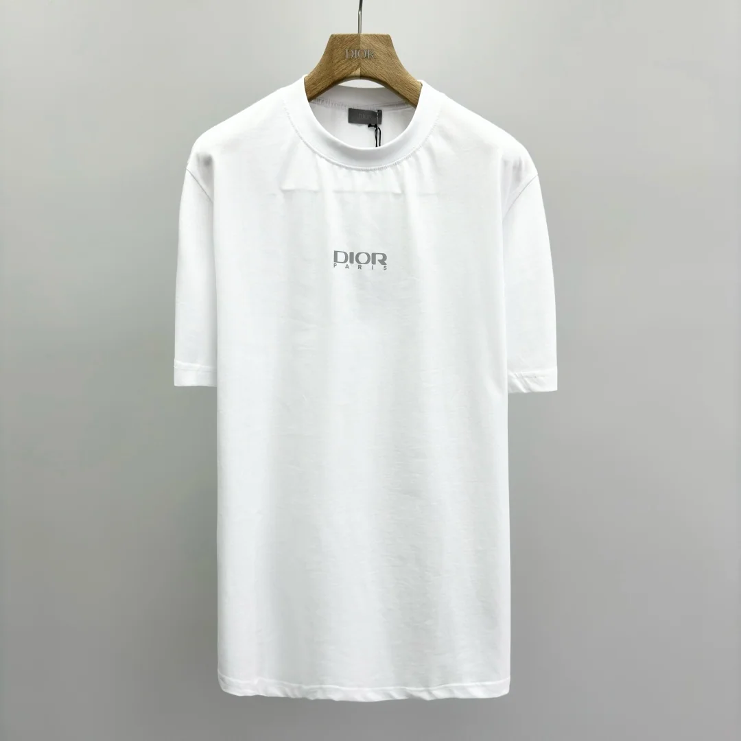 디올 루즈핏 코튼 반팔 티셔츠 상세 이미지 1