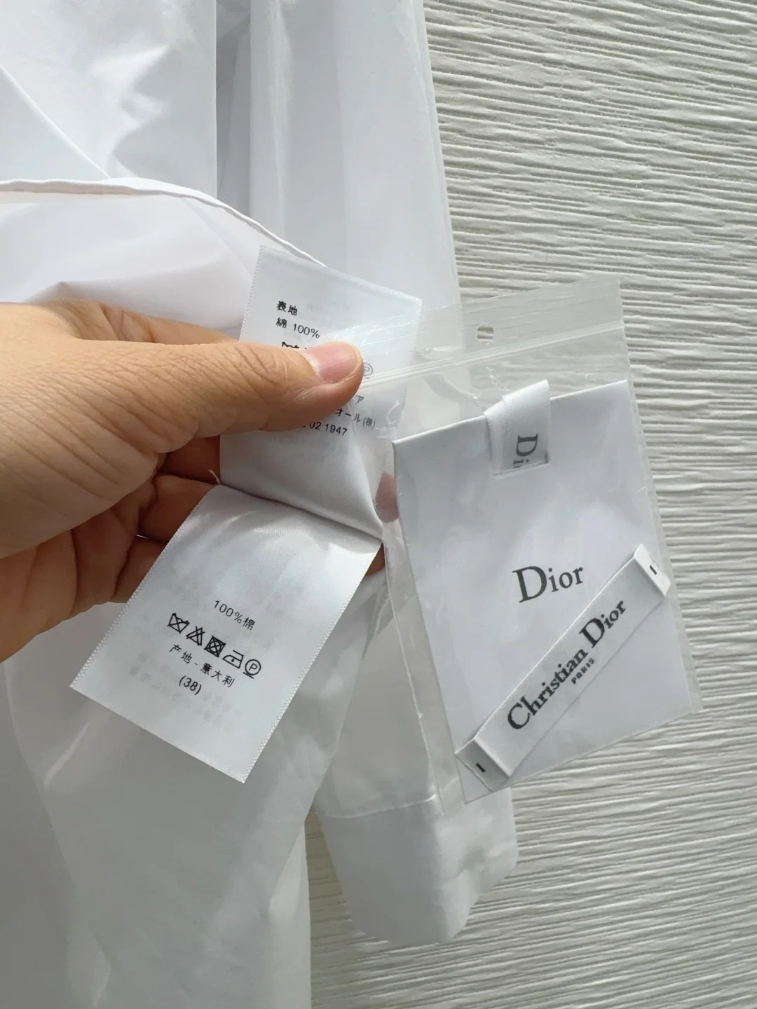 디올 입체 재단 여성 셔츠 상세 이미지 7