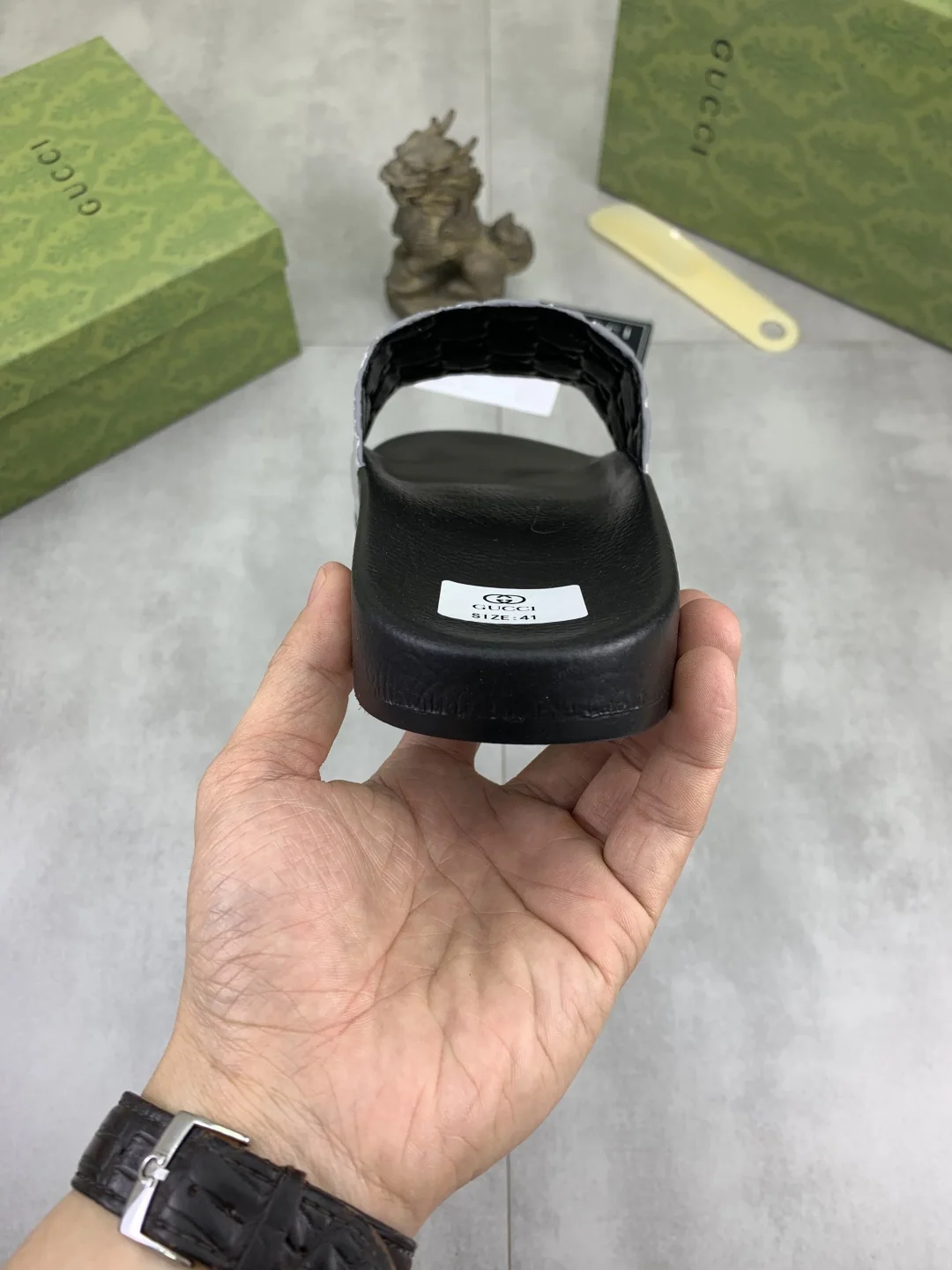 구찌 더블 G 캐주얼 슬리퍼 상세 이미지 8