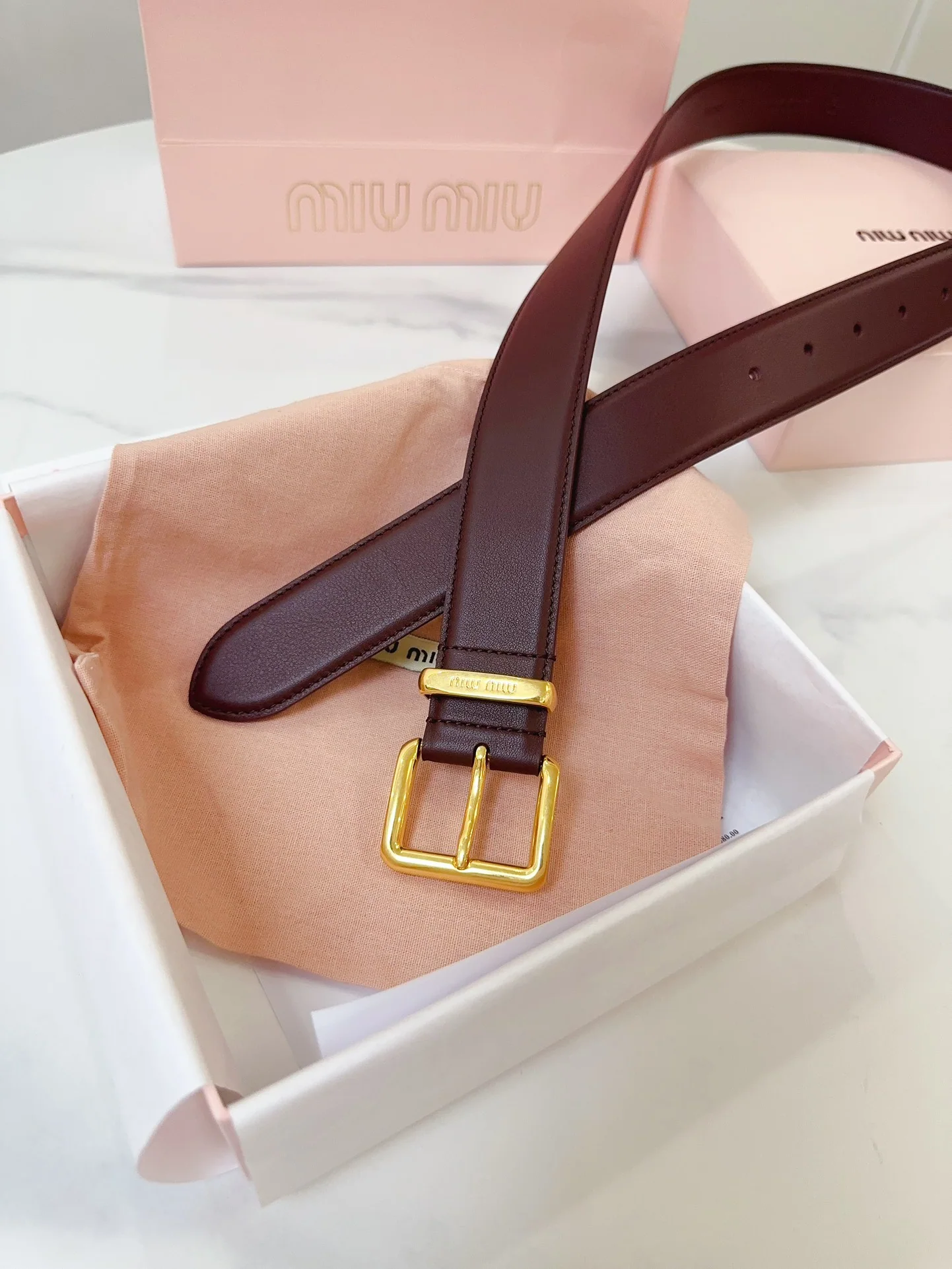 미우미우 벨트 57787 Miu Miu Belt 상세 이미지 4