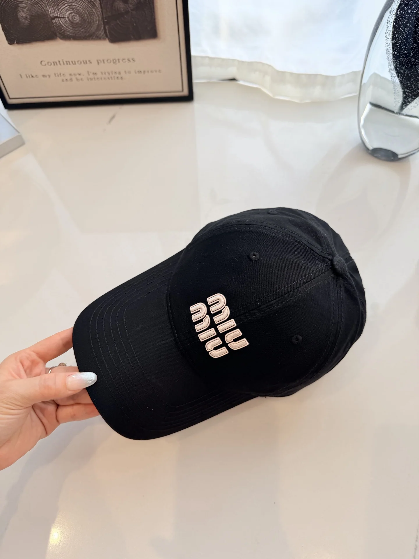 미우미우 모자 80791 Miu Miu Cap 상세 이미지 2