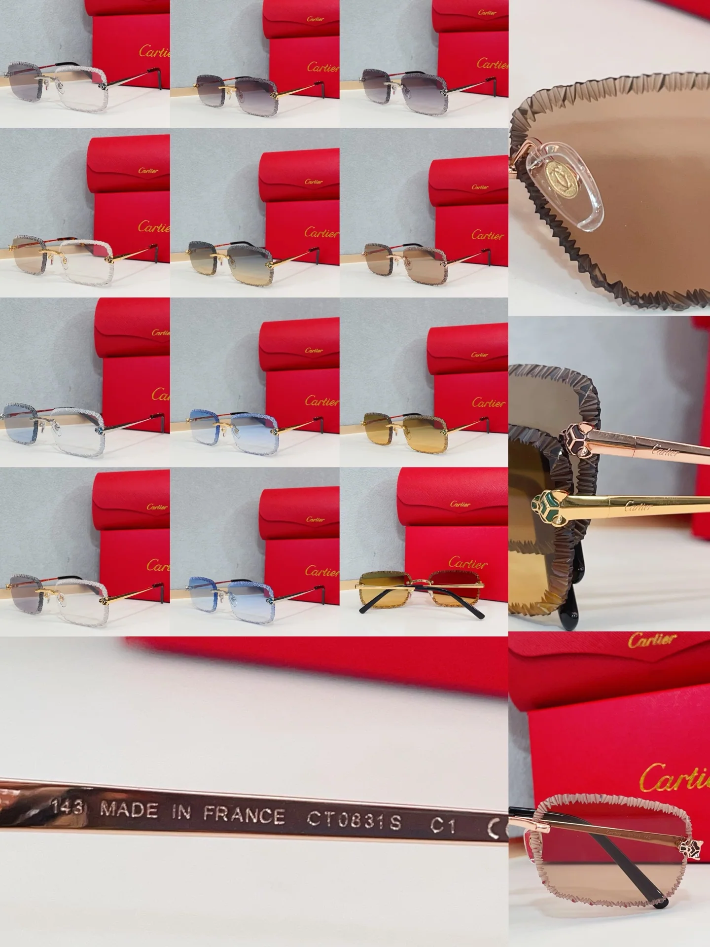 까르띠에 선글라스 72251 Cartier Sunglasses 상세 이미지 1