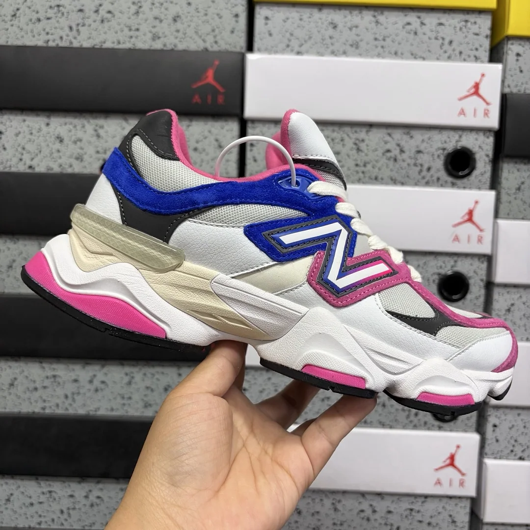 뉴발란스 [C] 9060 화이트 핑크 블루 U9060NB9 202082 New Balance 9060 상세 이미지 2
