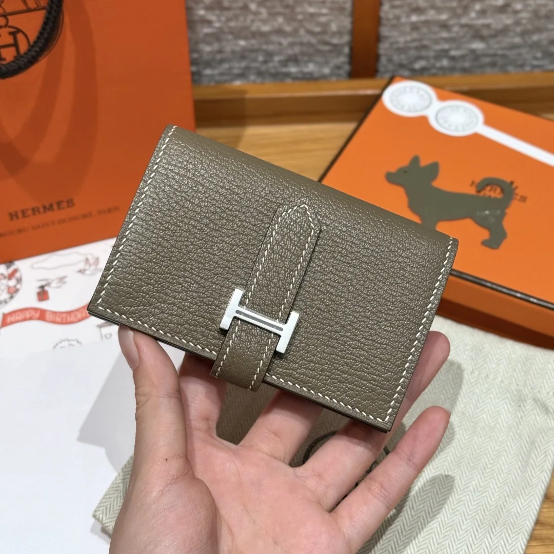 에르메스 베안 카드홀더 미니 카드지갑 154862