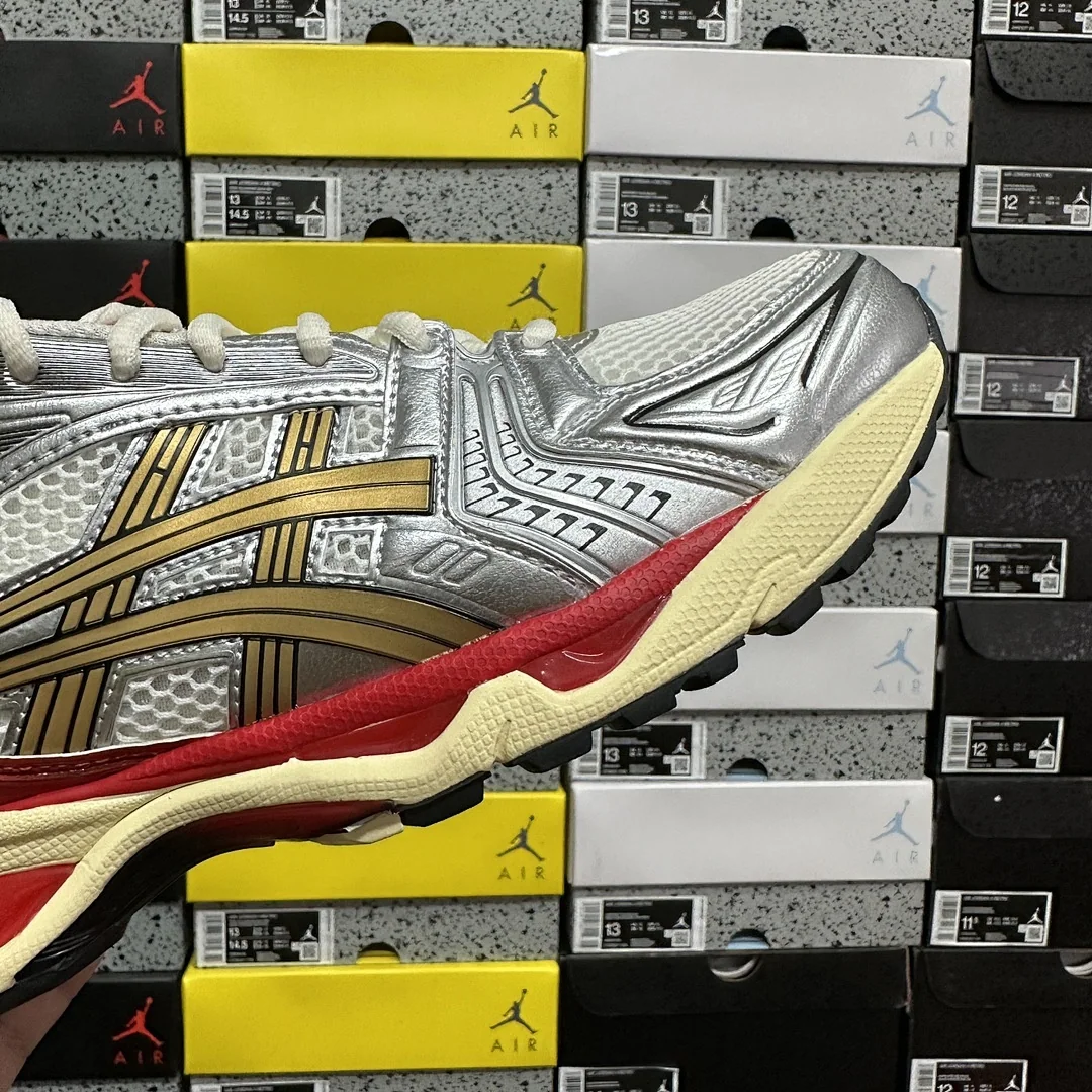 아식스 [TOP] 젤 카야노 14 1203A692-100 200258 Asics Gel-Kayano 14 Sneaker Politics Just 상세 이미지 3