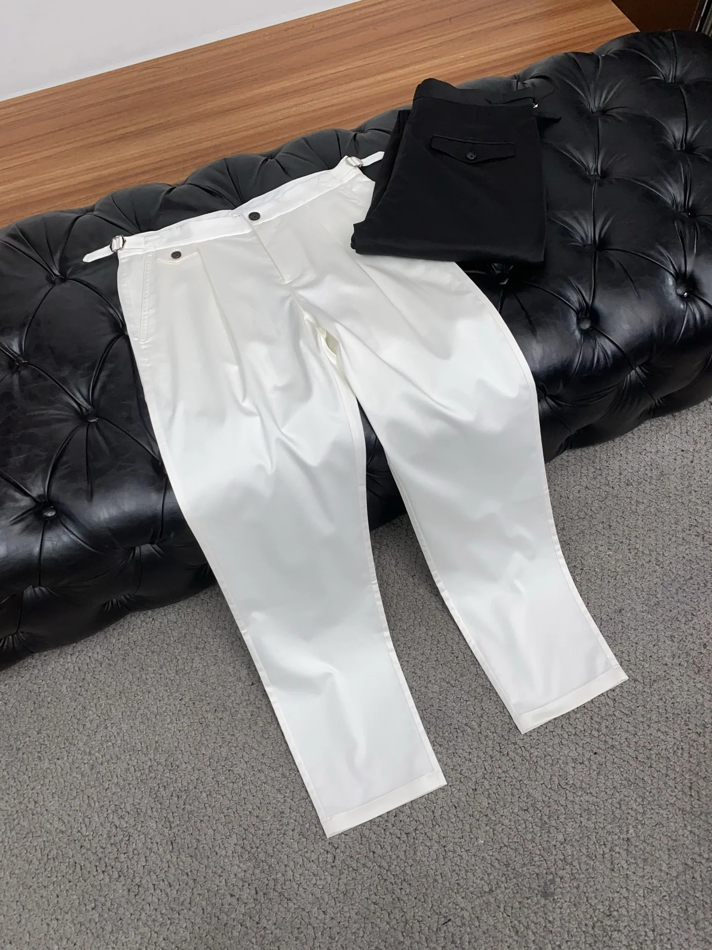 제냐 텐셀 슬림핏 남성 바지 상세 이미지 6