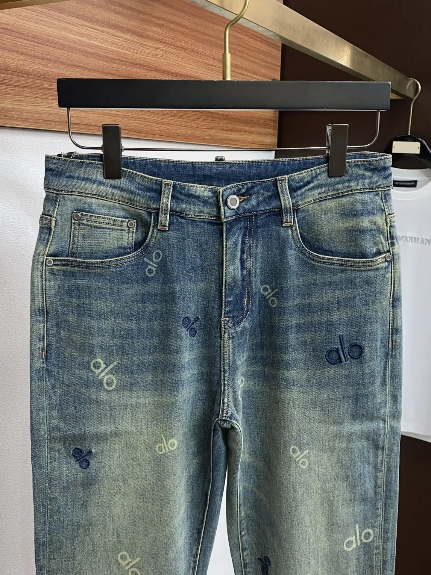 알로 커스텀메이드 데님 남성 바지 상세 이미지 3