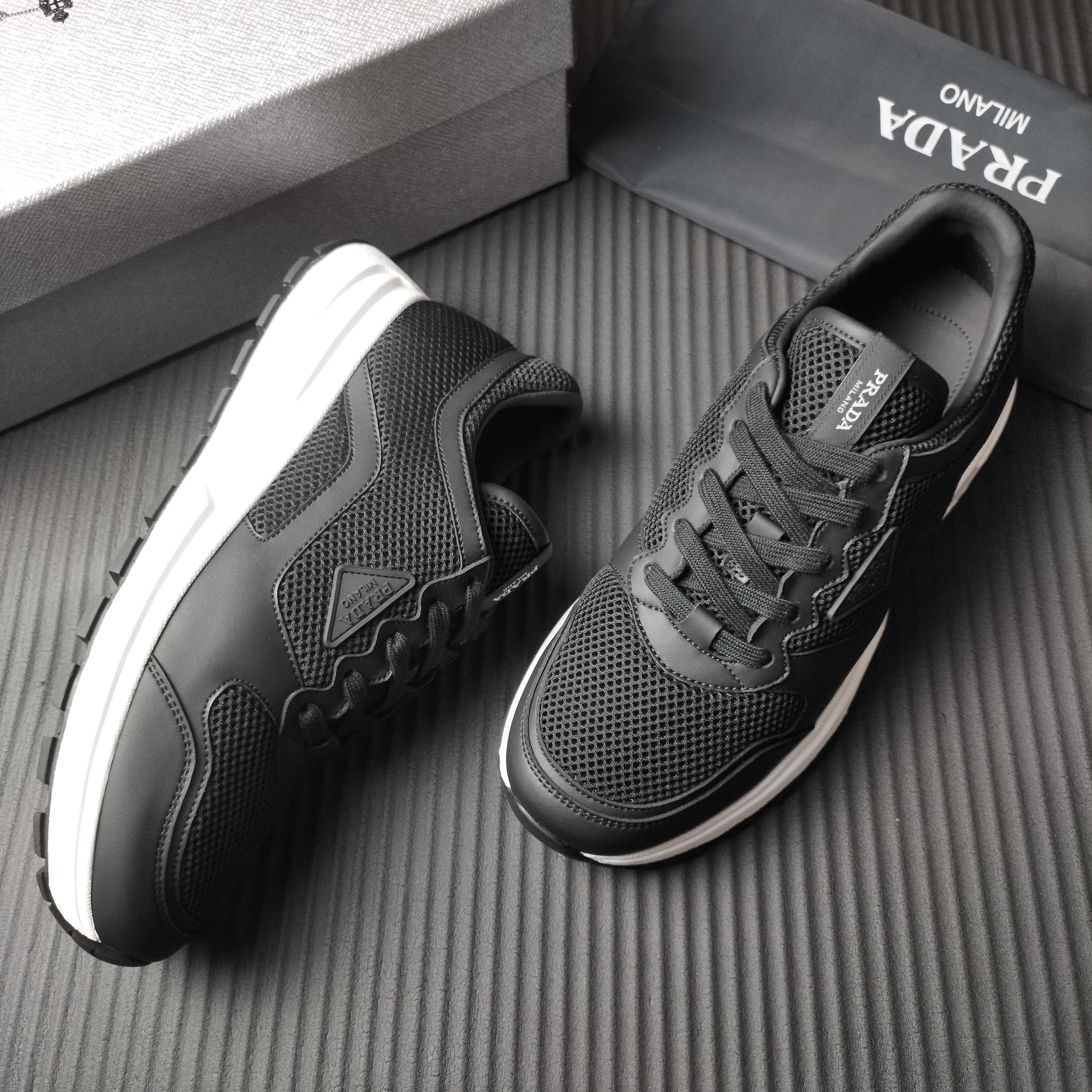 루이비통 블랙 메시 남성 신발 상세 이미지 6