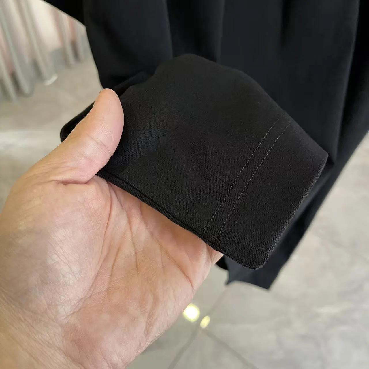 디올 3D 실리콘 로고 반팔 티셔츠 상세 이미지 6