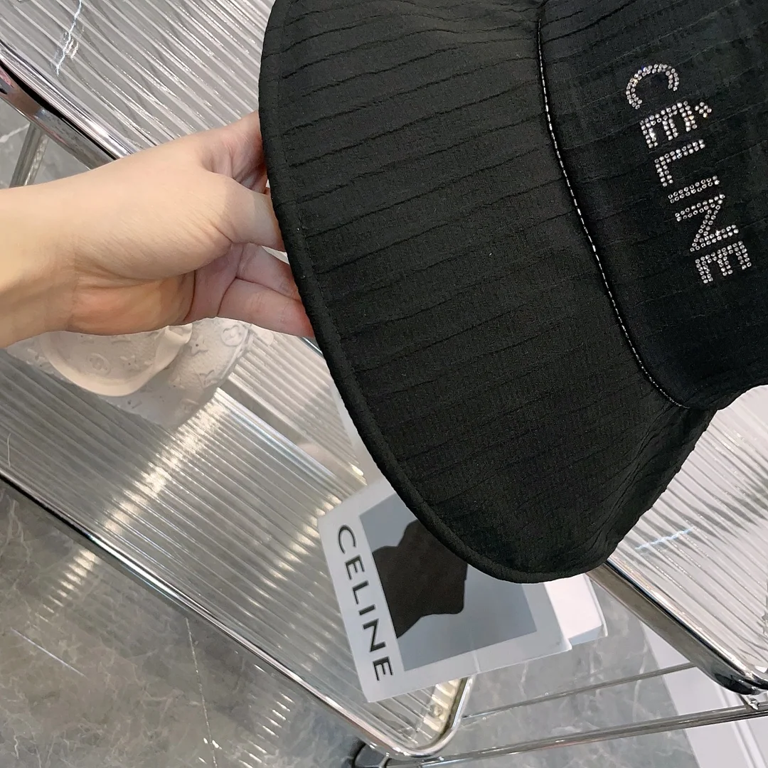 셀린느 자카드 버킷 햇 모자 상세 이미지 2