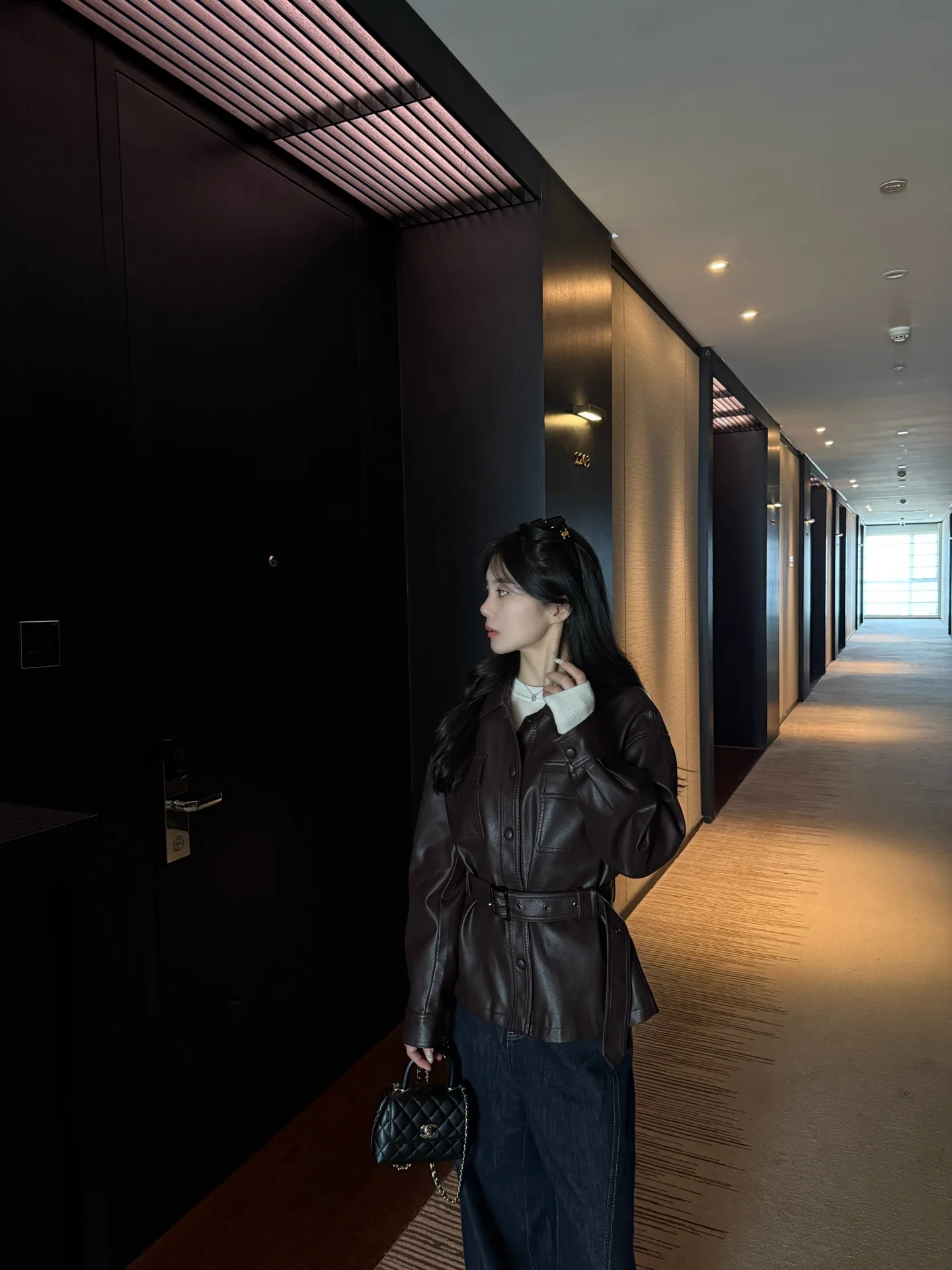 생로랑 가죽 여성 자켓 상세 이미지 7
