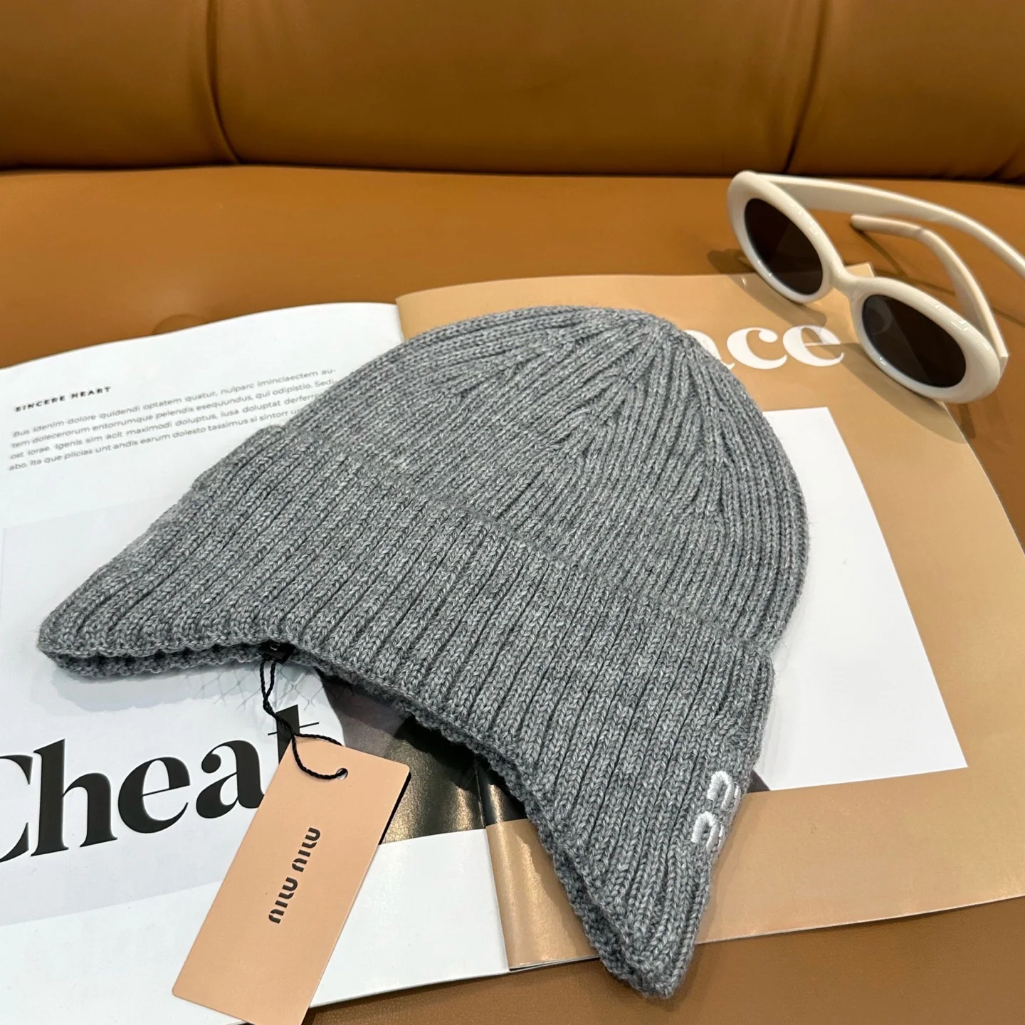 미우미우 모자 81416 Miu Miu Cap 상세 이미지 1