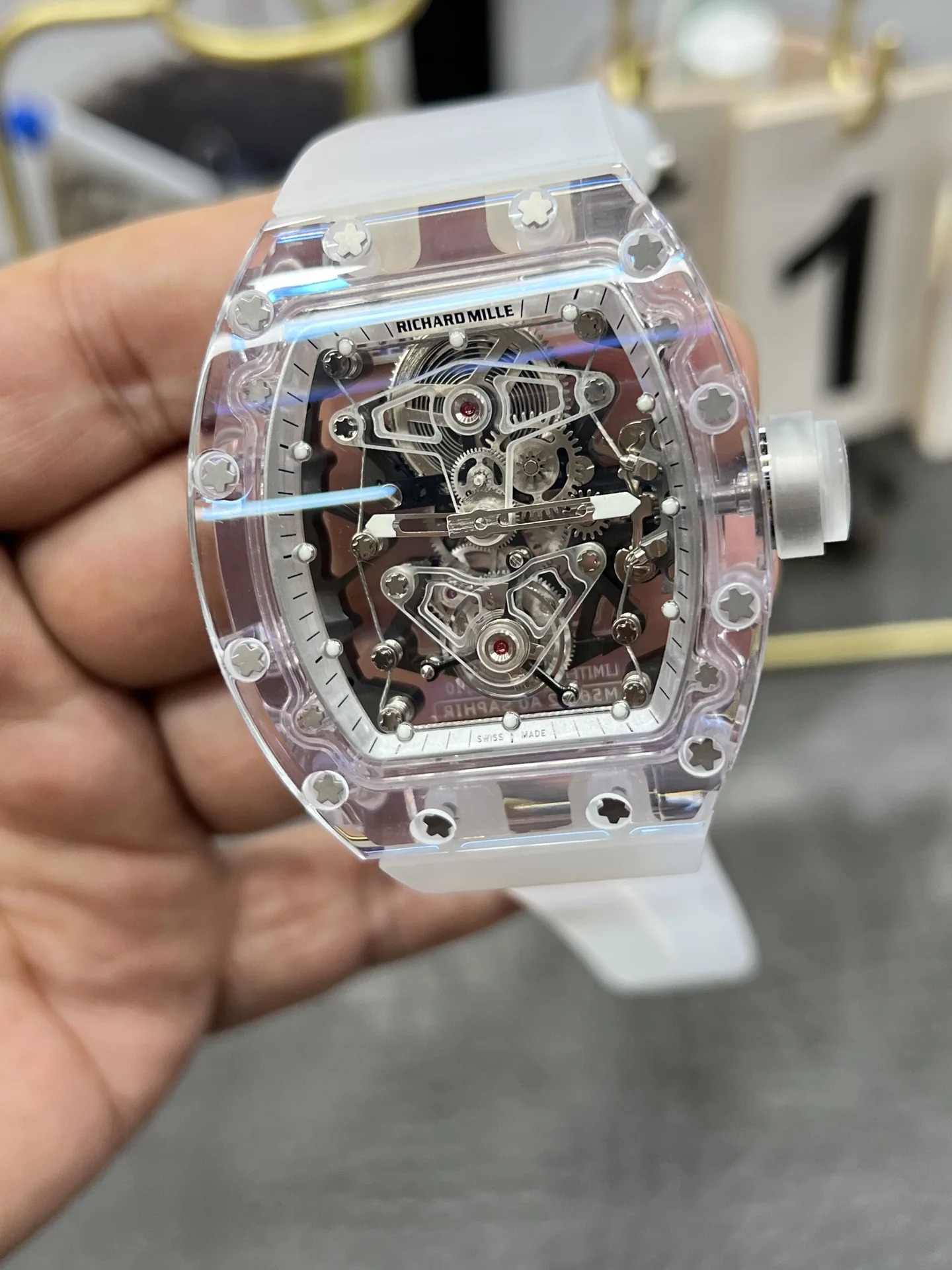 리차드밀 RM 56-02 리미티드 에디션 투르비용 남성 시계 레플리카 44849 Richard Mille 상세 이미지 5