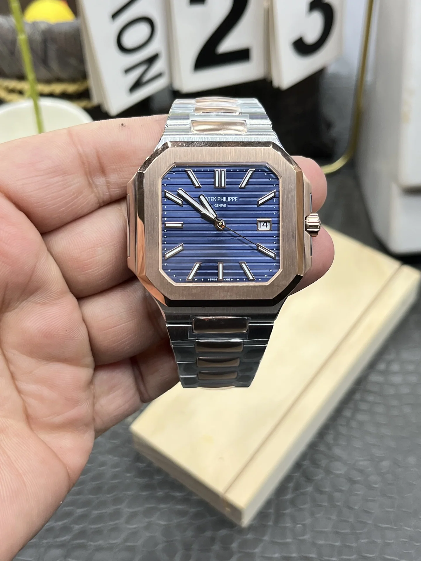 파텍필립 프리미엄 워치 5821 자동 TW 공장 레플리카 44000 Patek Philippe 상세 이미지 1
