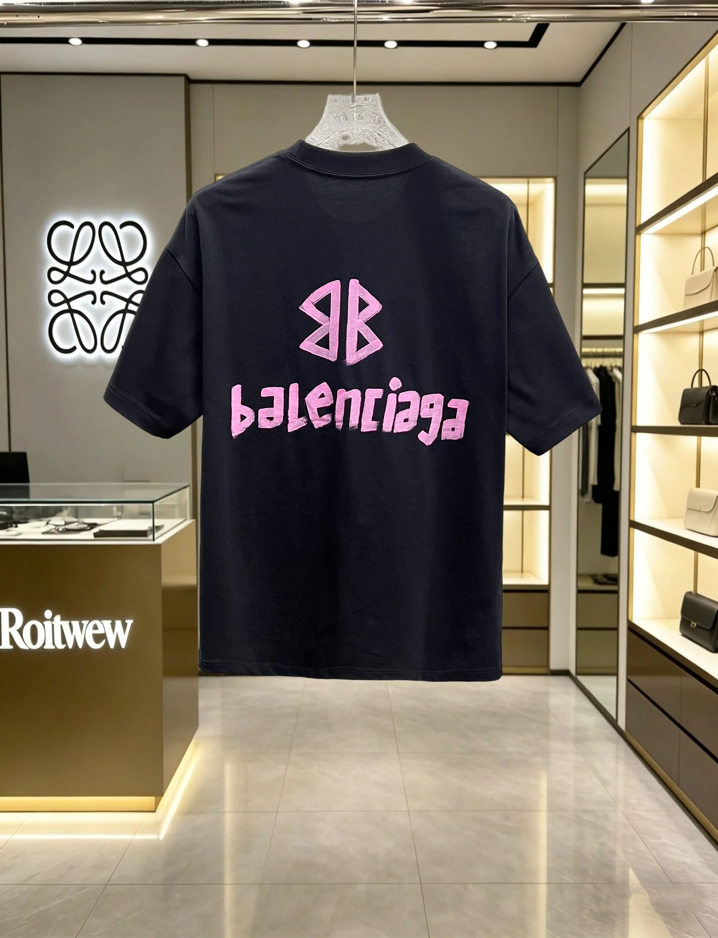 발렌시아가 여성 반팔 상세 이미지 2