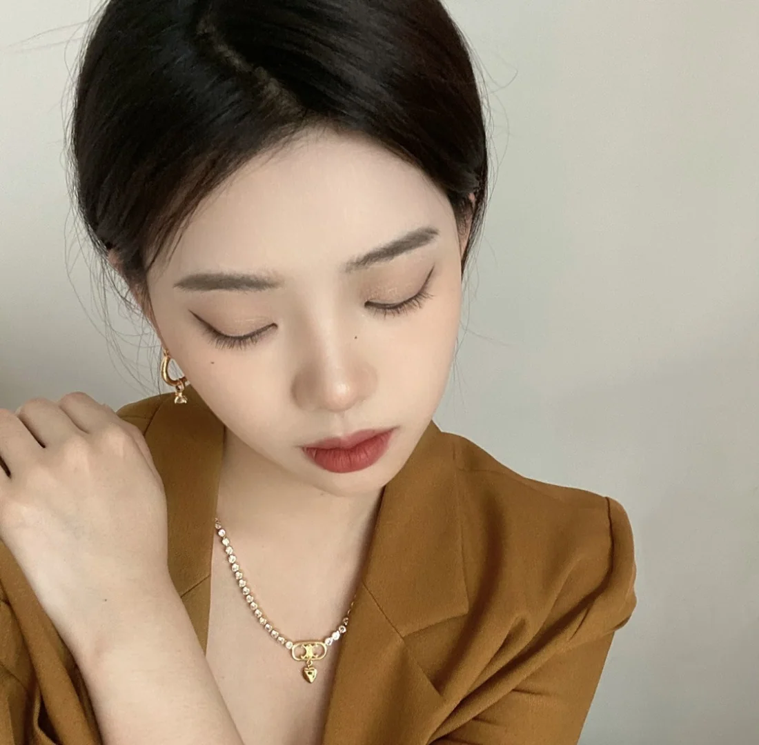 셀린느 개선문 하트 장식 목걸이 상세 이미지 3