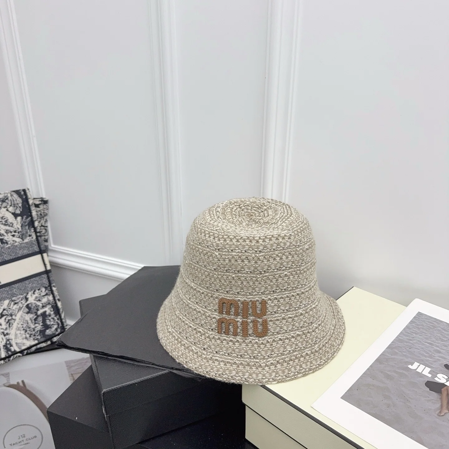 미우미우 모자 80905 Miu Miu Cap 상세 이미지 6