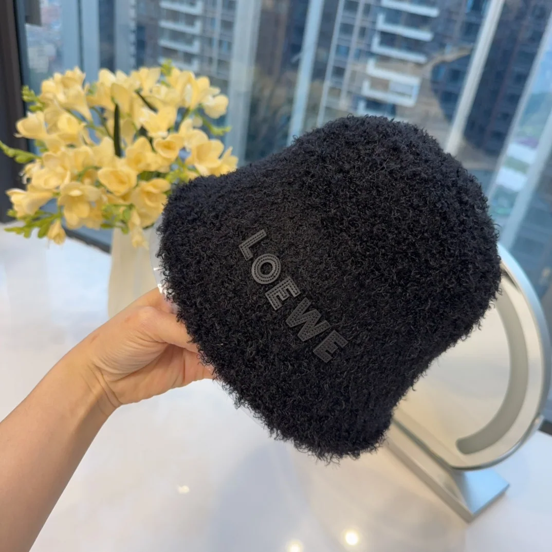 로에베 테디베어 컬리 피셔맨즈 햇 모자 상세 이미지 5