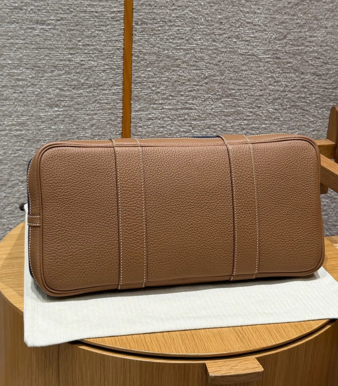 에르메스 가든파티 30 cm 캔버스 가방 상세 이미지 5
