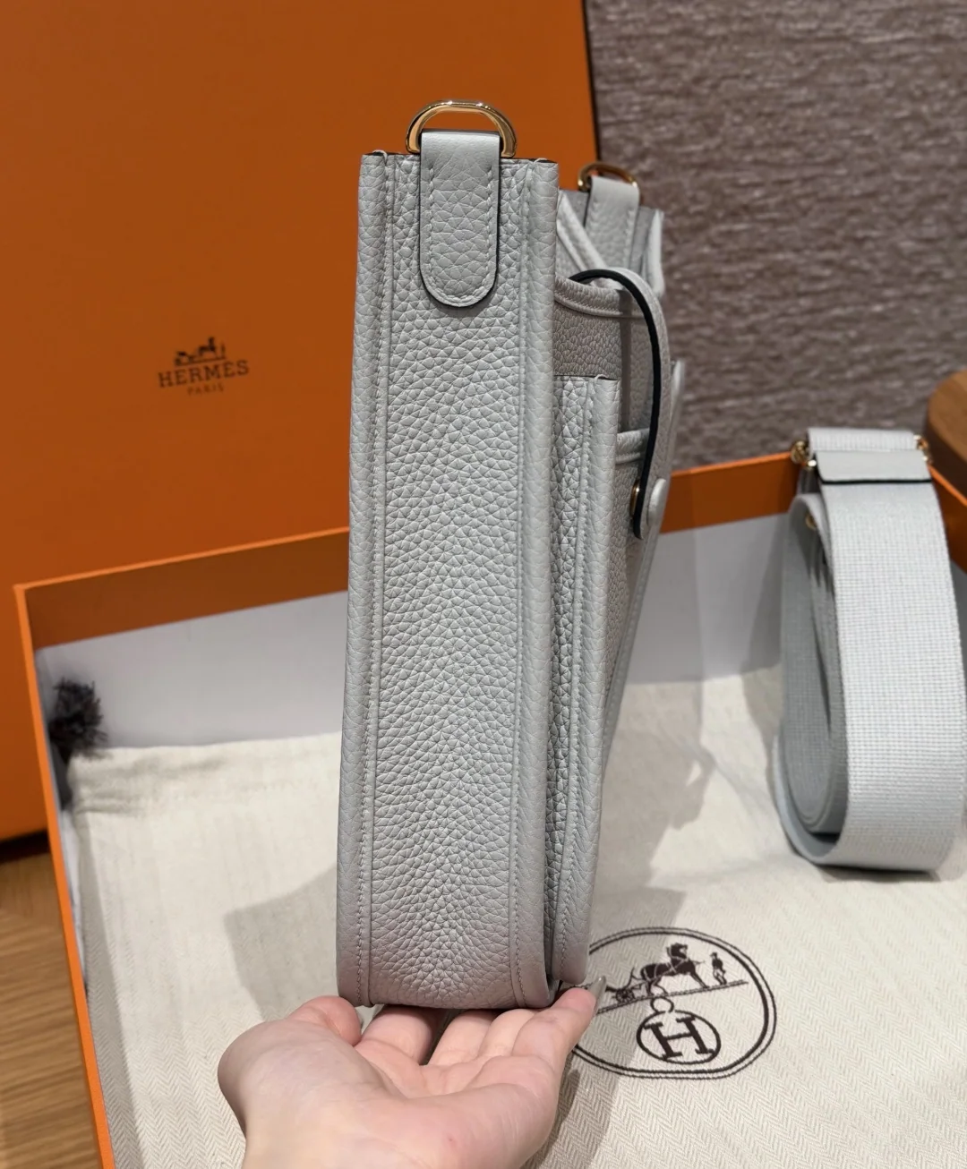 에르메스 에블린 23 cm 가방 상세 이미지 4