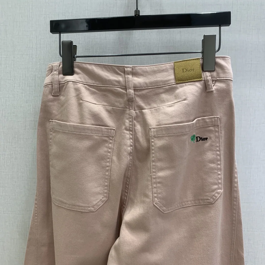 디올 와이드 레그 데님 바지 상세 이미지 6