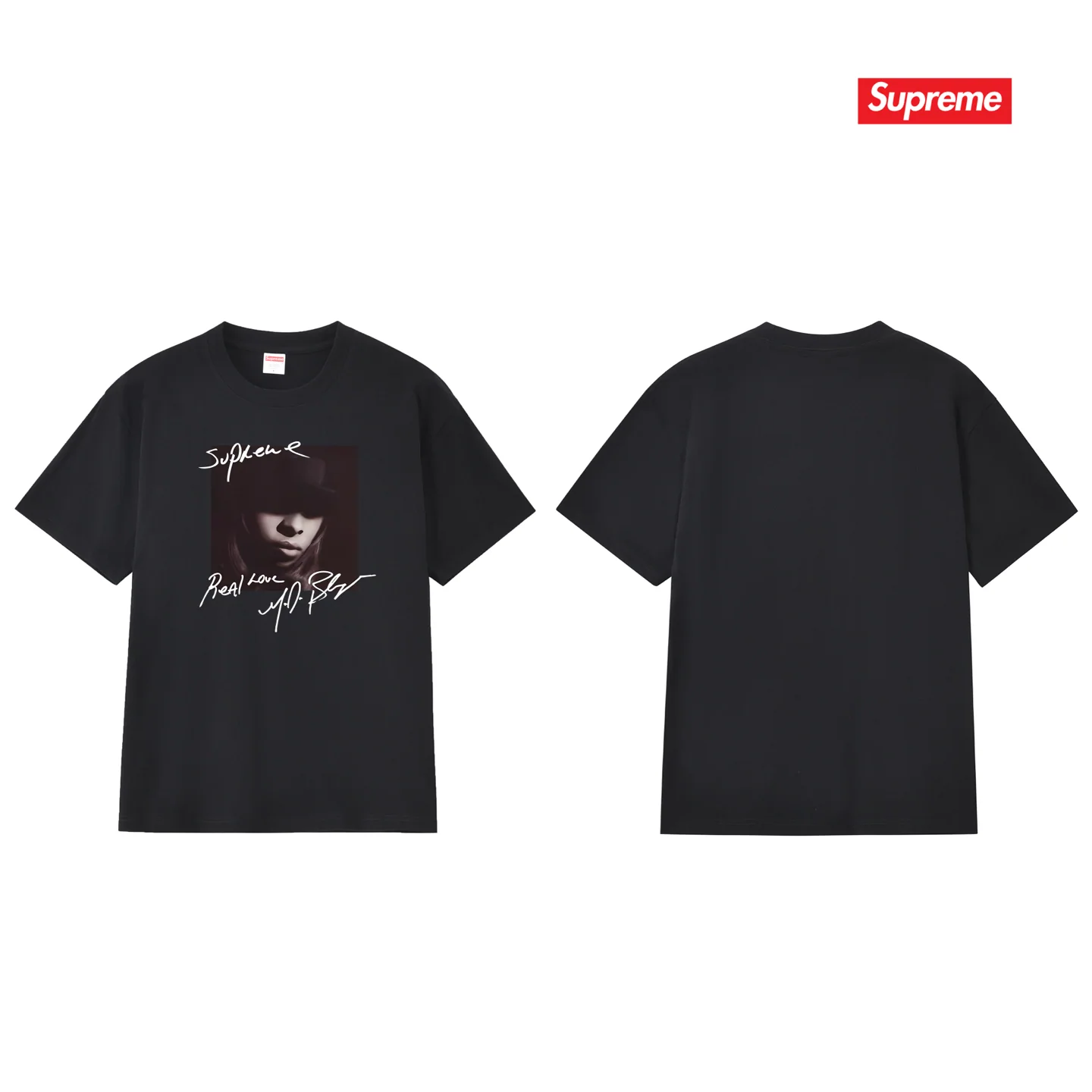 슈프림 벌룬 로고 크루넥 반팔 티셔츠 상세 이미지 4