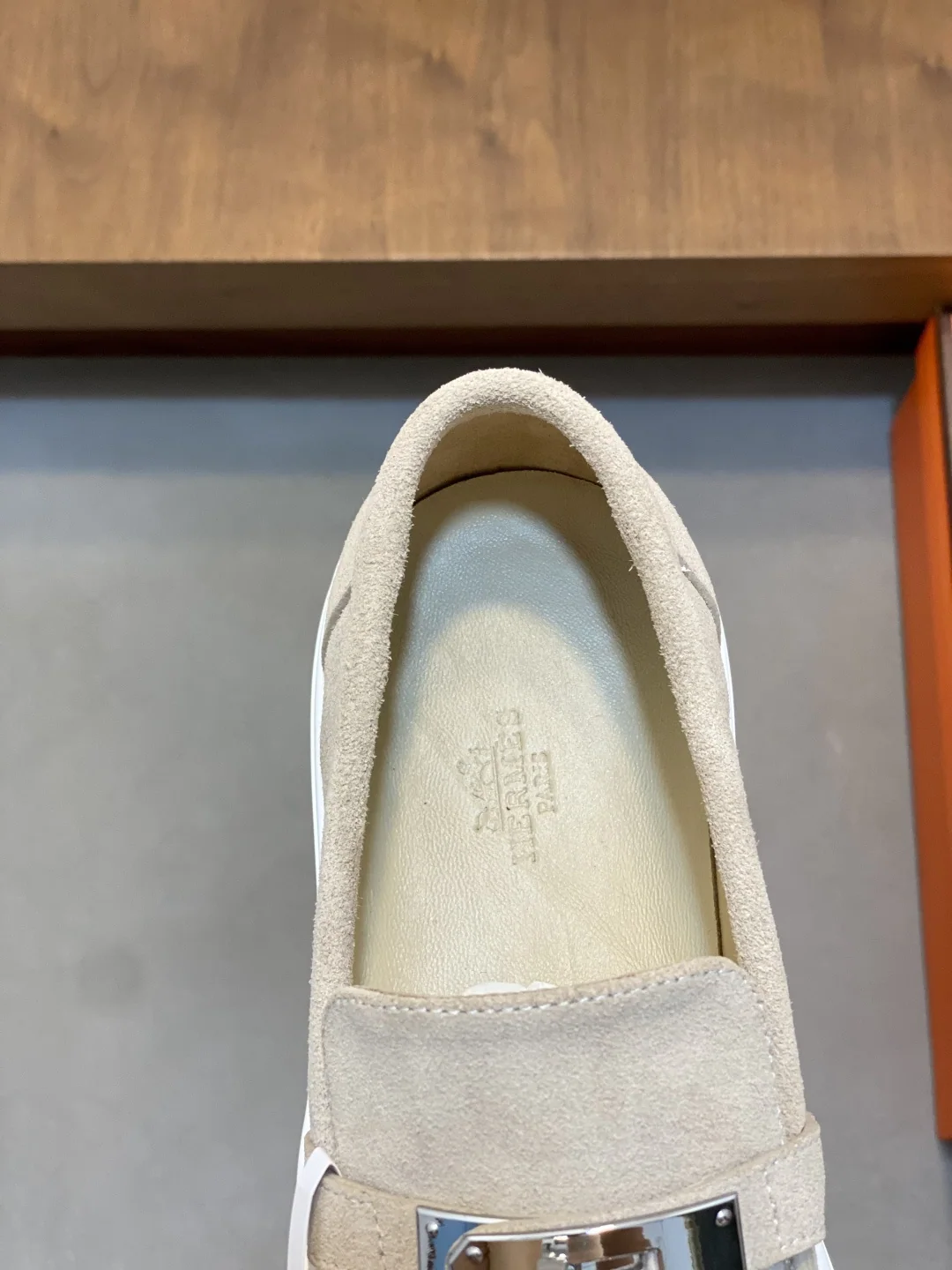 에르메스 남성용 경량 캐주얼 로퍼 상세 이미지 7