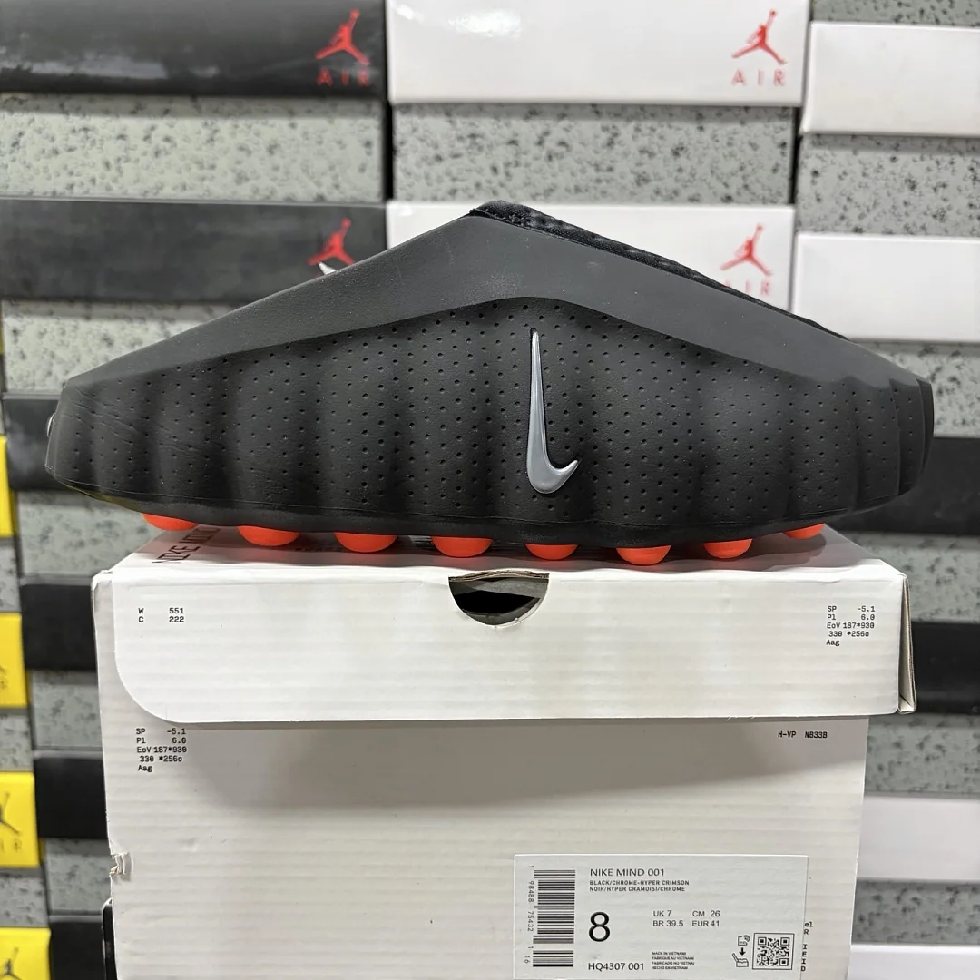 나이키 [KOO] 마인드 001 슬라이드 HQ4307-001 201422 Nike Mind 001 Slide Black Chrome