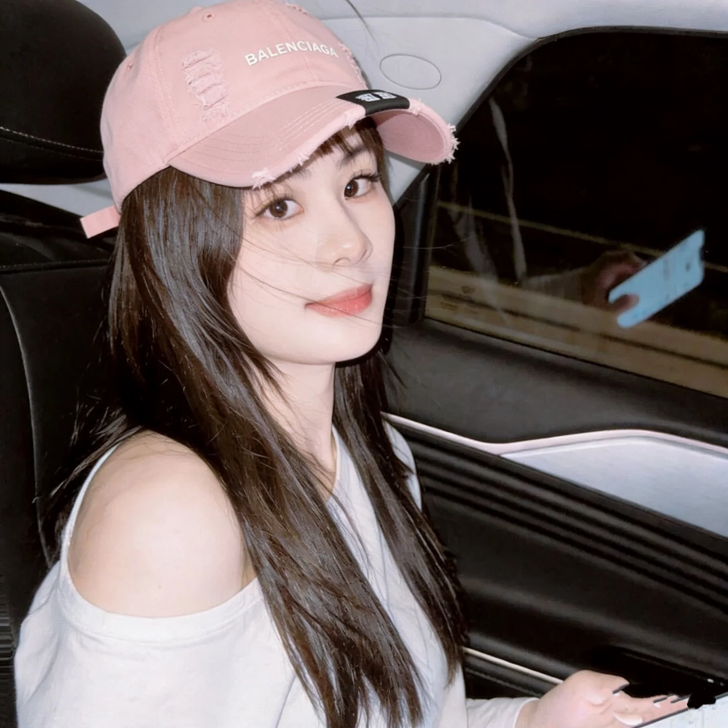 발렌시아가 더블 B 코튼 야구모자 상세 이미지 2