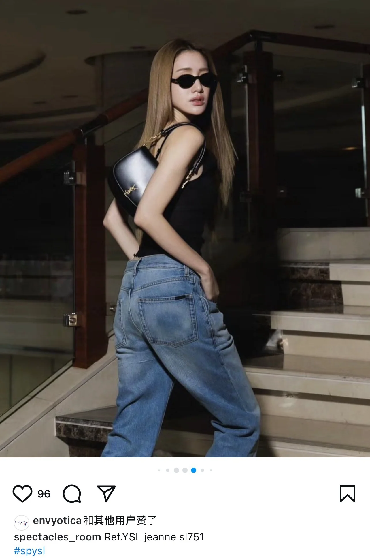 생로랑 선글라스 73482 Saint Laurent Sunglasses 상세 이미지 9