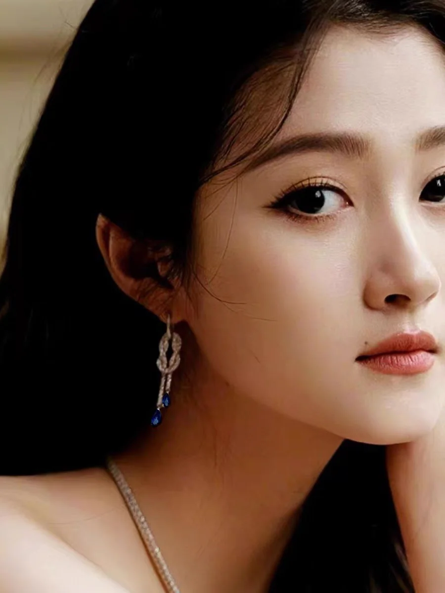 프레드 다이아몬드 태슬 귀걸이 상세 이미지 2