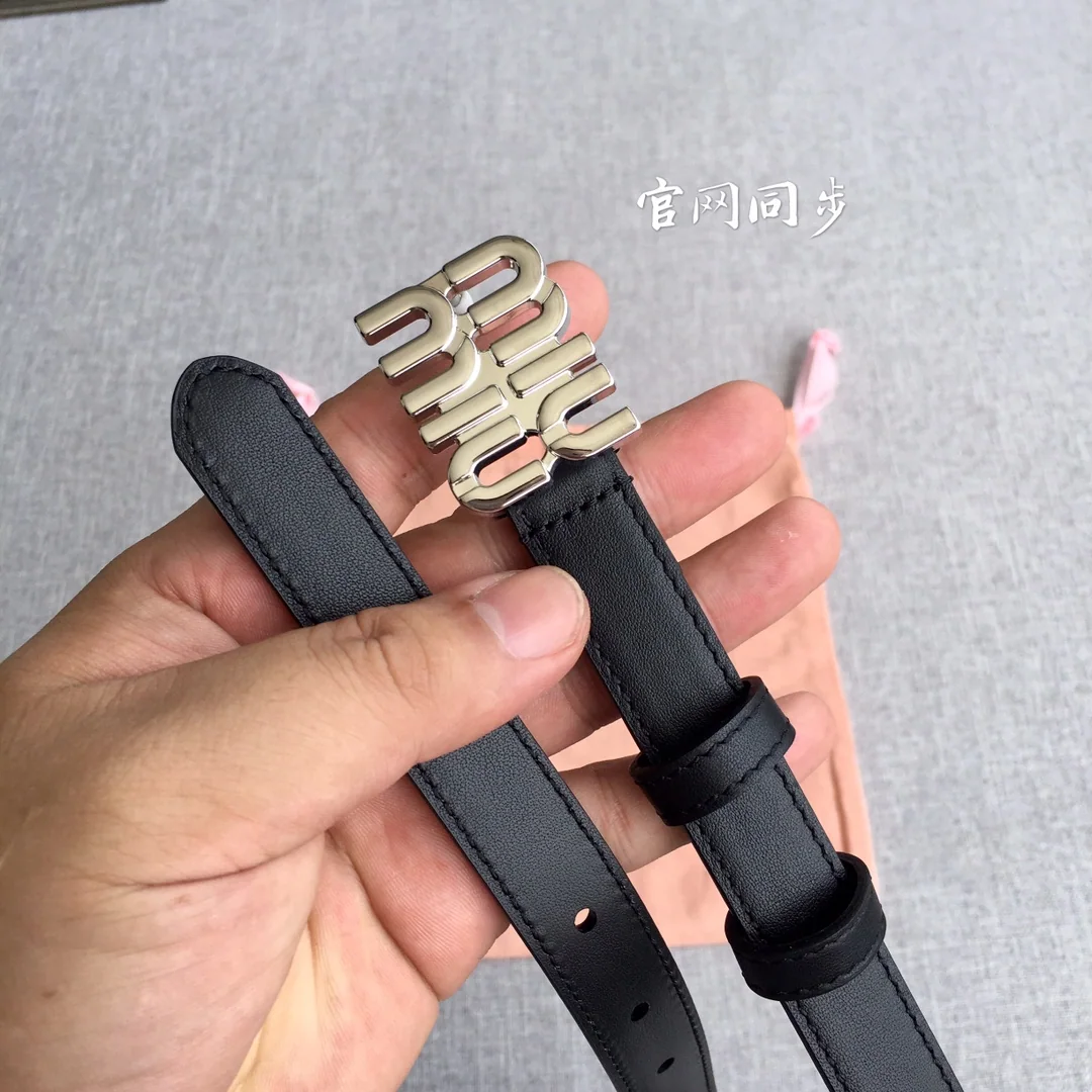 미우미우 가죽 벨트 상세 이미지 7