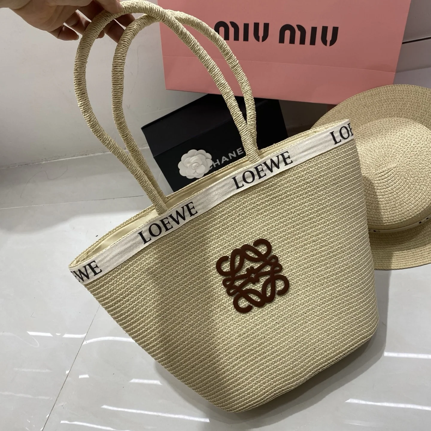 로에베 플랫 햇 모자 상세 이미지 5