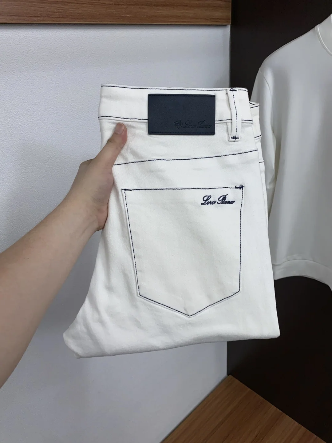 로로피아나 남성 데님 바지 156567