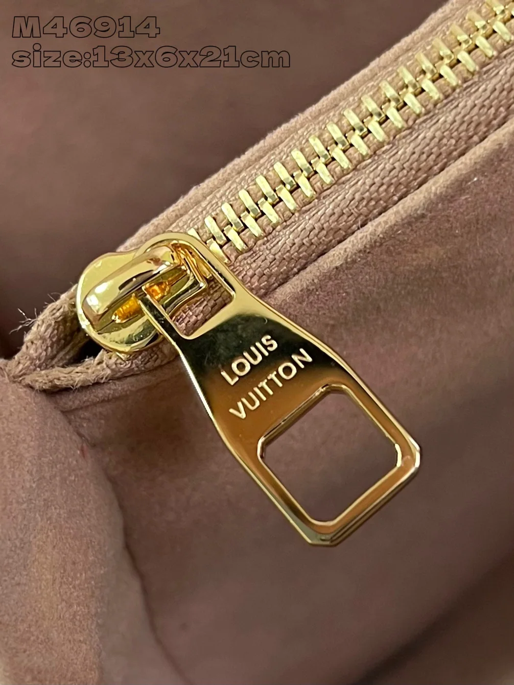 루이비통 M46914 화이트 메티스 핸드백 모노그램 상세 이미지 12