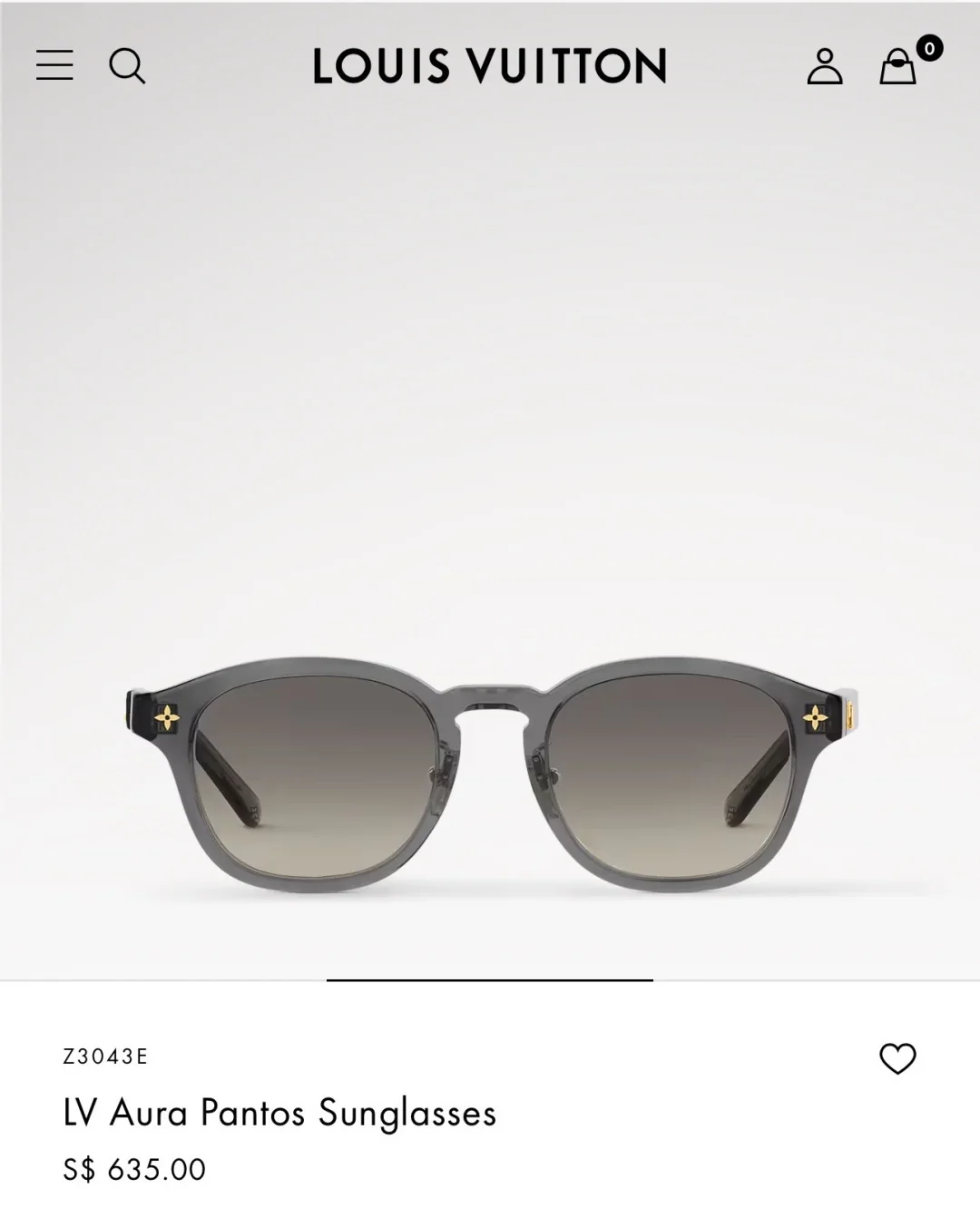 루이비통 선글라스 72900 Louis Vuitton Sunglasses 상세 이미지 5