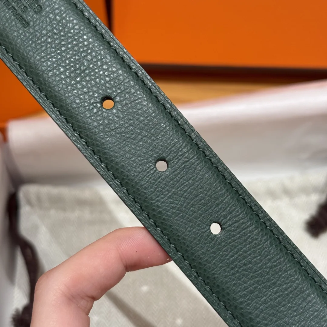 에르메스 H 문양 앱송 가죽 양면 벨트 상세 이미지 7