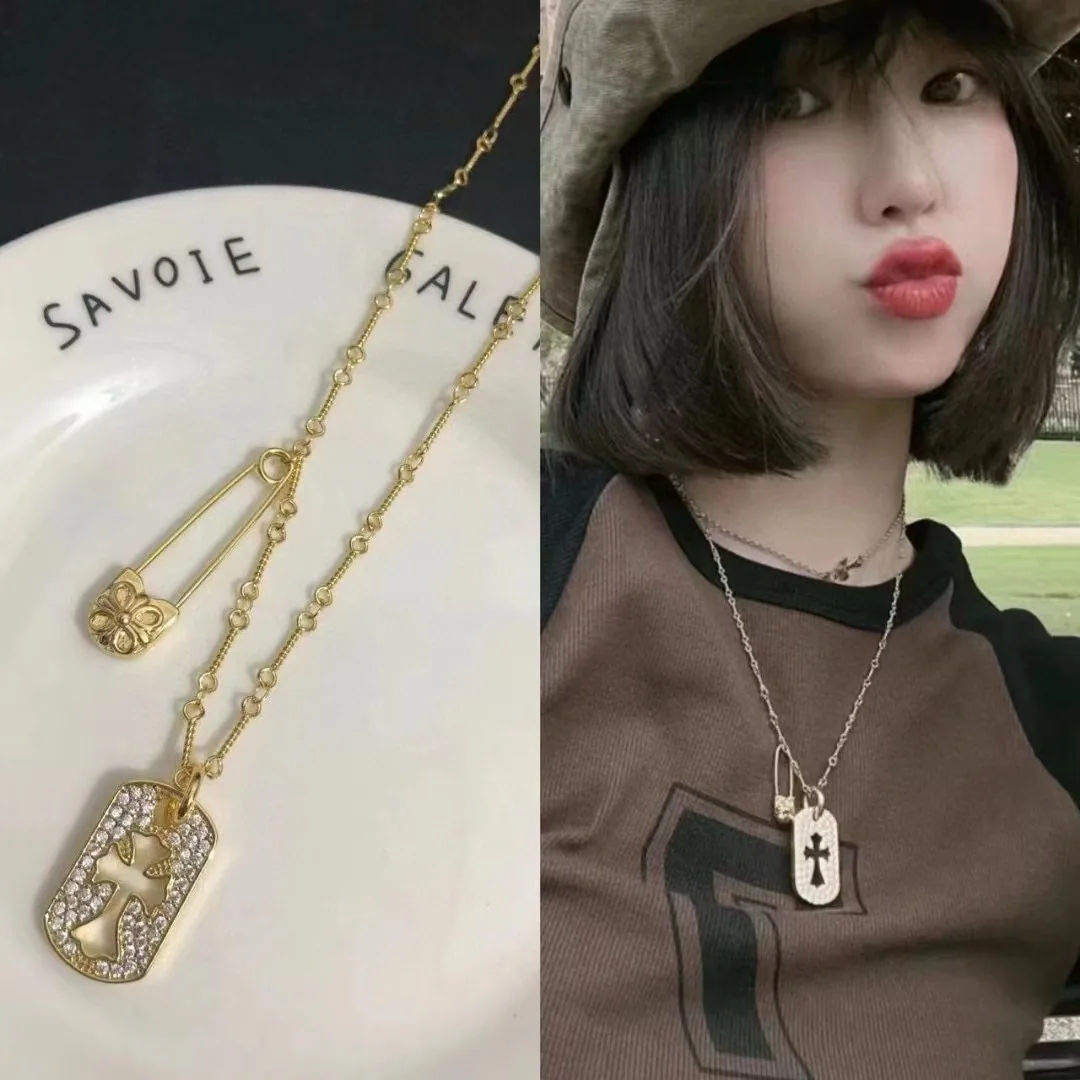 크롬하츠 대나무 펜던트 목걸이 125529
