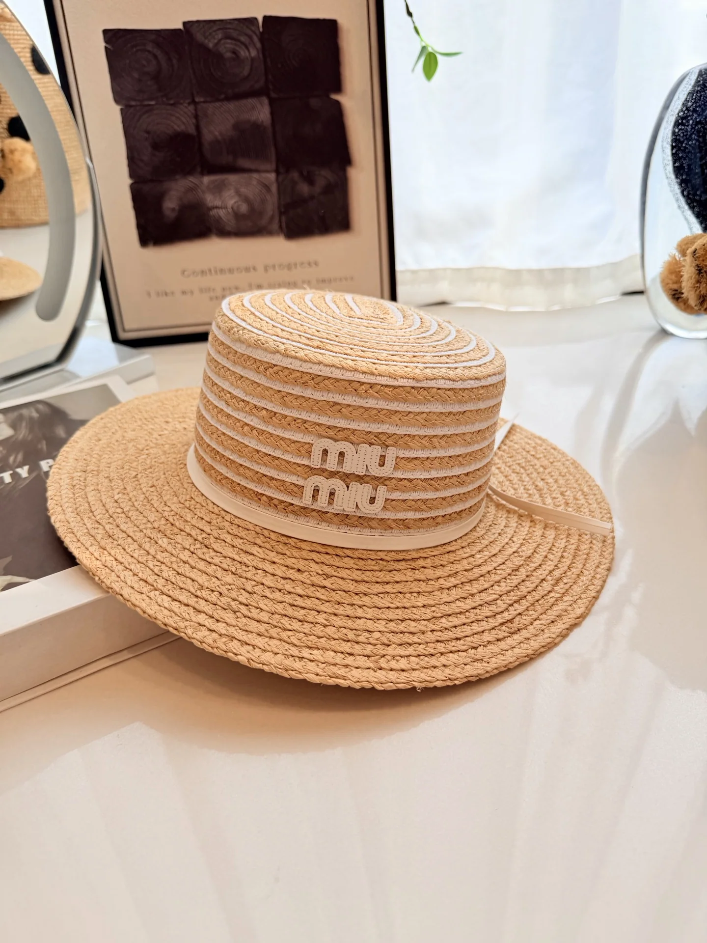 미우미우 모자 80799 Miu Miu Cap 상세 이미지 3