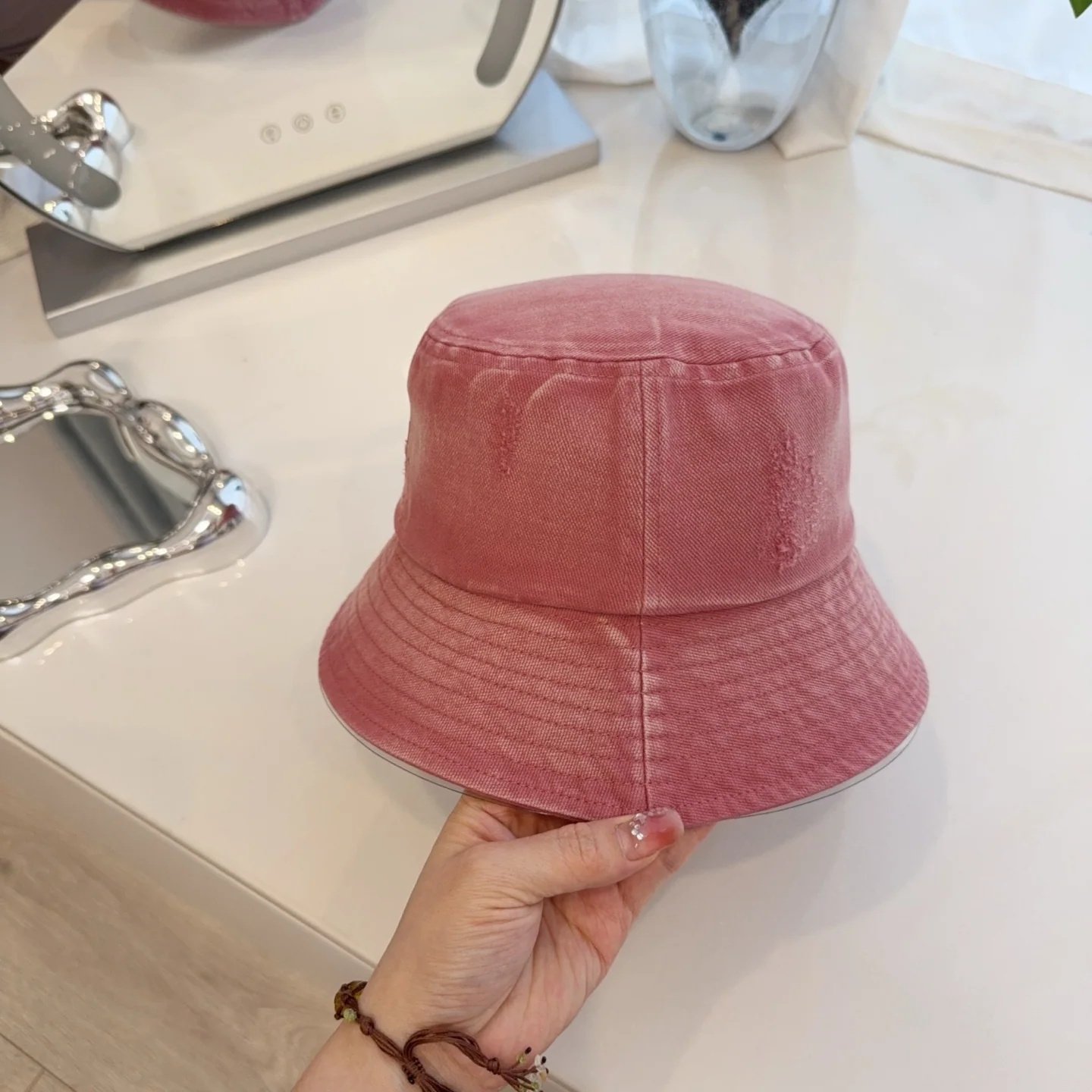 미우미우 모자 80897 Miu Miu Cap 상세 이미지 5