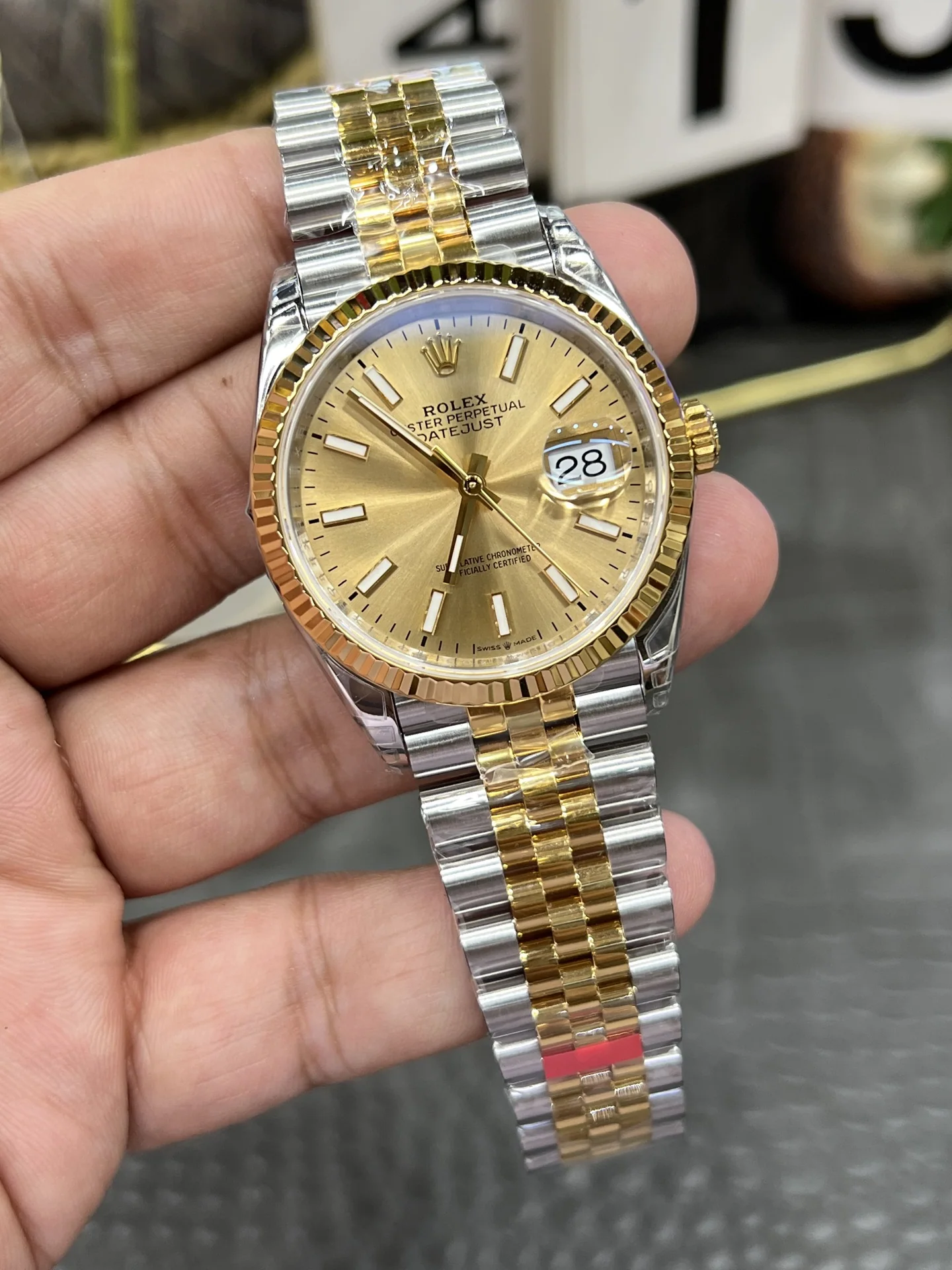 롤렉스 데이트저스트 VS공장 3235 무브먼트 레플리카 43087 Rolex 상세 이미지 2
